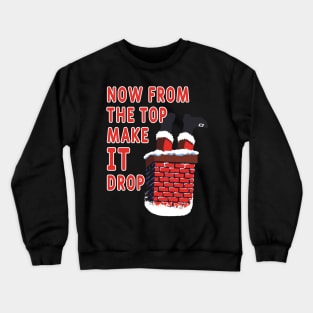 Now from the top make it DROP Crewneck Sweatshirt